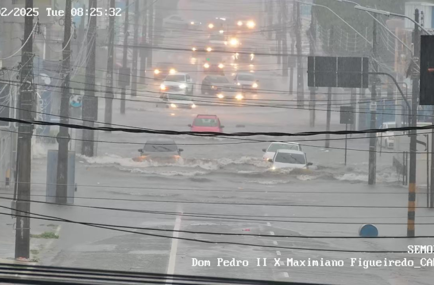  João Pessoa e mais 30 cidades da PB estão sob alerta vermelho de grande perigo de chuvas