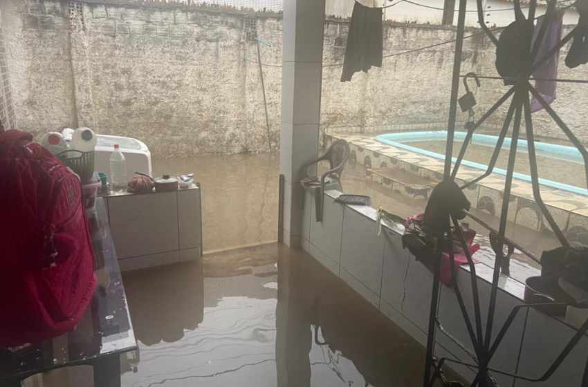  João Pessoa registra em 48 horas volume de chuva superior ao esperado para todo o mês de fevereiro