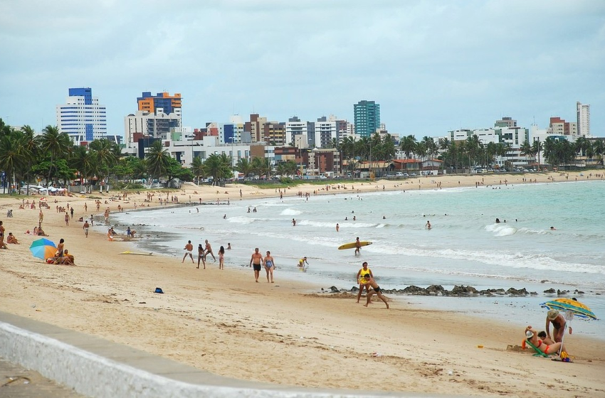  Litoral da Paraíba tem oito trechos de praias impróprios para banho