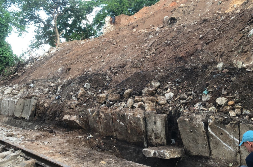  Defesa Civil mantém interdição de trecho ferroviário, e trens seguem sem circular entre João Pessoa e Cabedelo