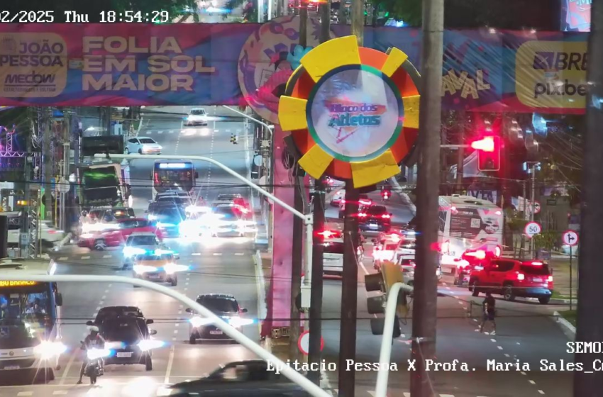  Semob divulga mudanças no trânsito de João Pessoa para desfile de bloco pré-carnavalesco