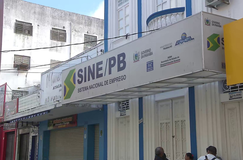  Paraíba tem 1.932 vagas de emprego oferecidas pelos Sines de 17 a 21 de fevereiro