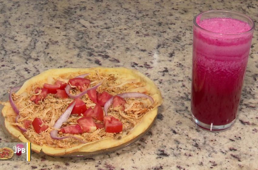  Lanche pré-bloquinho de Carnaval: aprenda a fazer suco energético e pizza saudável para cair na folia