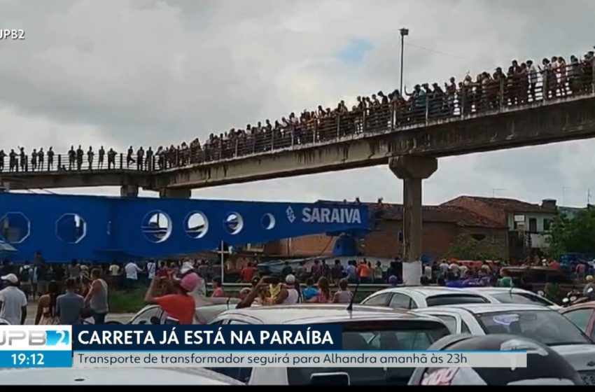  Transformador que virou festa com churrasco na BR-101 começa a circular na Paraíba; veja horários