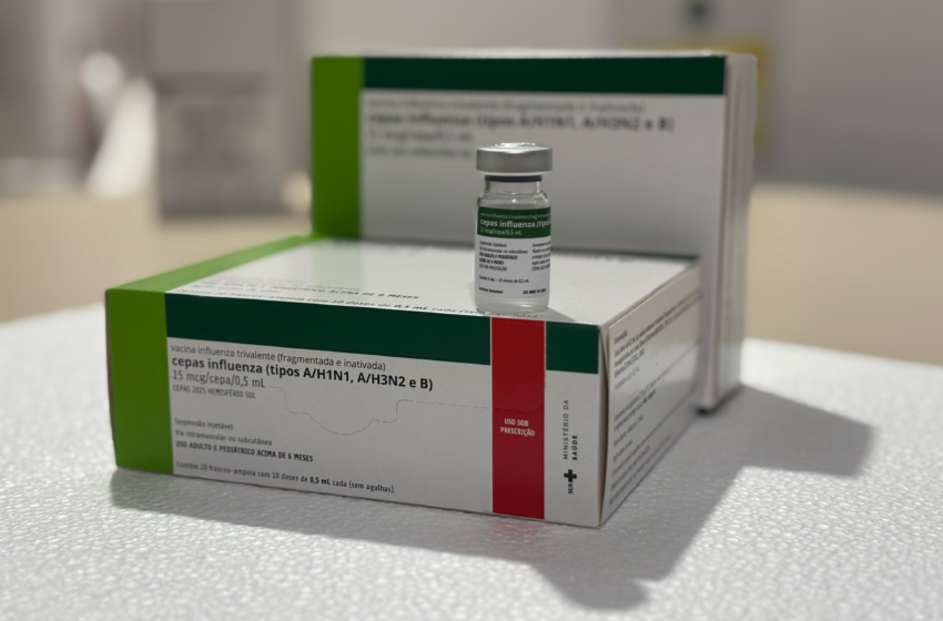  Vacinação contra a gripe começa em João Pessoa nesta segunda