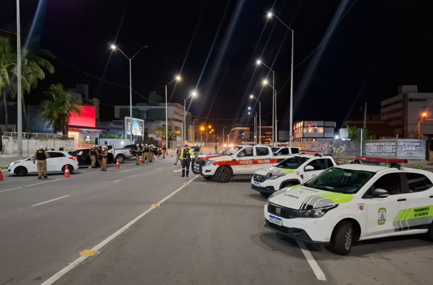  Operação flagra motoristas embriagados e apreende carros de luxo, em João Pessoa