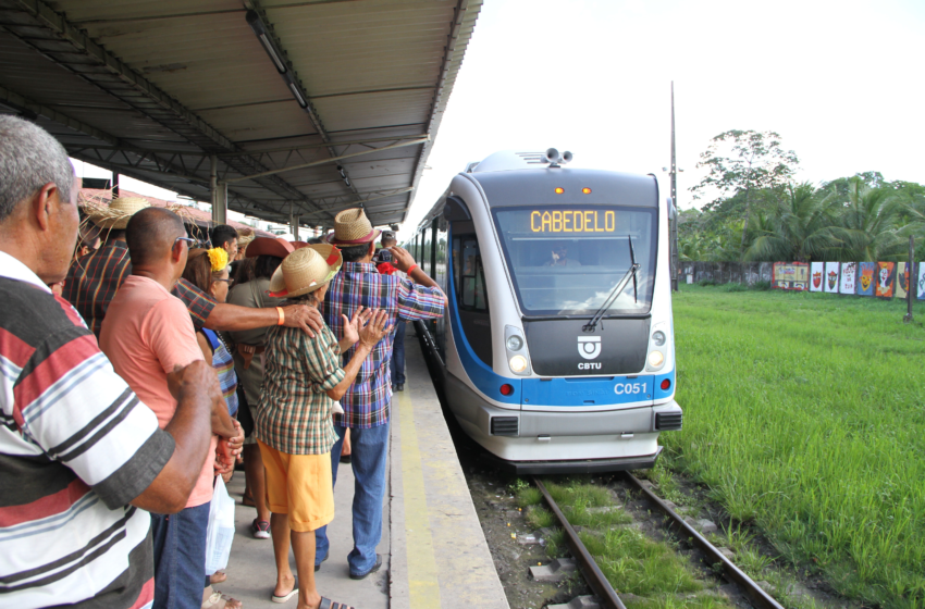 Viagens de trem entre João Pessoa e Cabedelo são suspensas nesta quinta