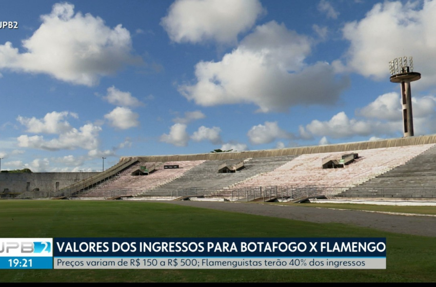  Procon notifica Botafogo-PB por suspeita de aumento abusivo no preço dos ingressos para jogo contra Flamengo