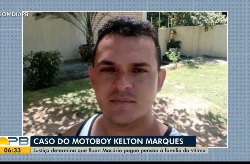 Ruan Macário, condenado por atropelar e matar motoboy Kelton Marques, deixa prisão
