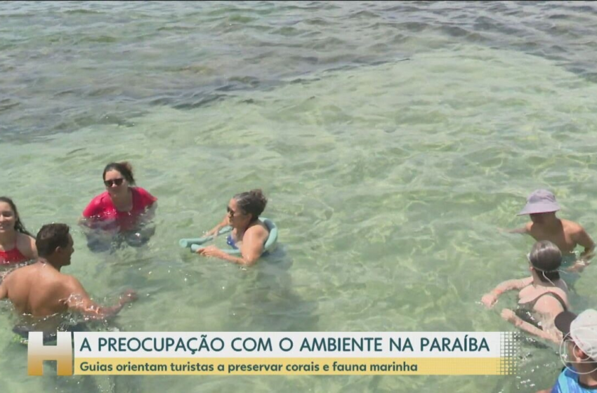 Litoral da Paraíba tem apenas um trecho de praia impróprio para banho nesta semana