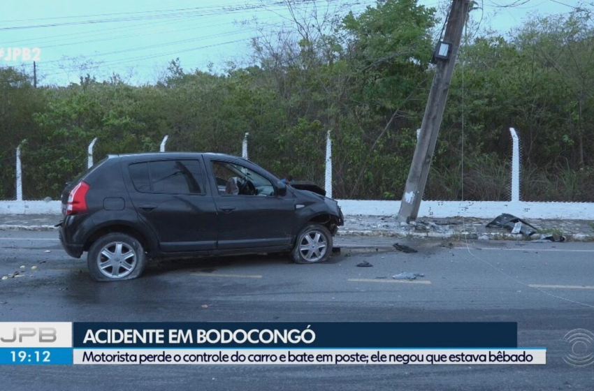 Paraíba registra mais de 200 batidas de veículos em postes de energia elétrica em 2025