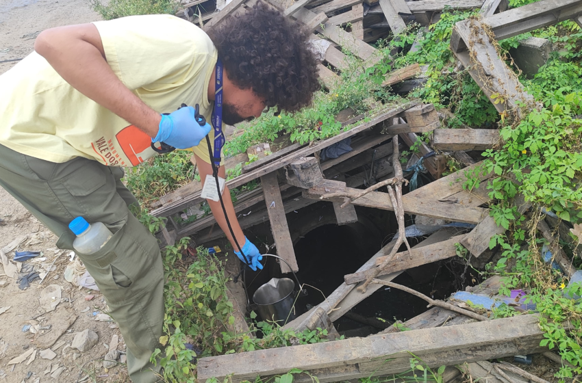 Empresa de reciclagem é embargada por jogar esgoto em sistema de drenagem, em Campina Grande
