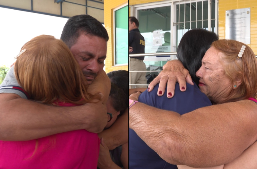 Mãe reencontra filhos que não via há 40 anos na Paraíba: ‘realmente é uma coisa linda'
