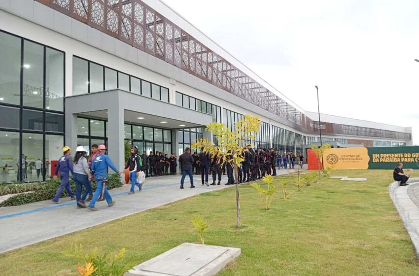  Primeira etapa do Centro de Convenções de Campina Grande é inaugurada