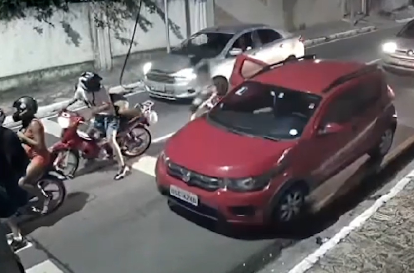 Imagens mostram momento que jovem é morto em João Pessoa; dois suspeitos são presos