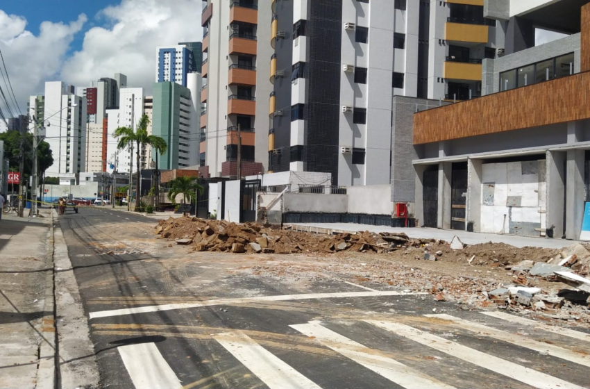 Vazamento de gás é registrado em cruzamento no bairro de Manaíra, em João Pessoa