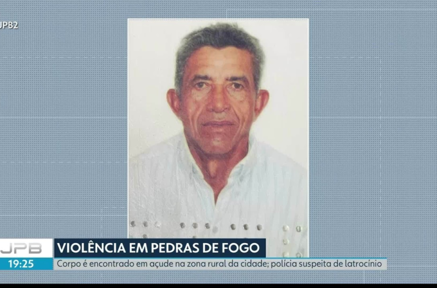 Corpo de homem é encontrado dentro de açude na zona rural de Pedras de Fogo; polícia investiga latrocínio