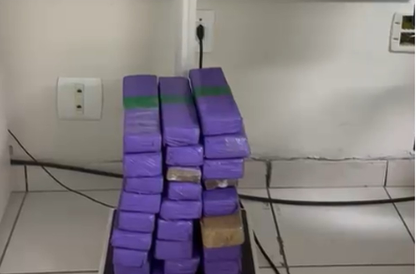 Homem é preso suspeito de transportar 15kg de maconha na BR-230, no Sertão da Paraíba