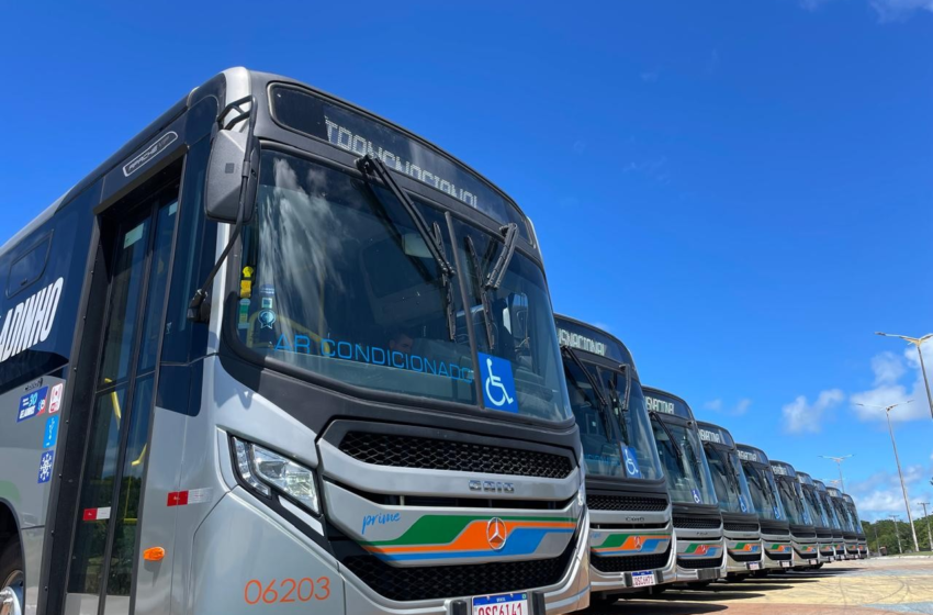 Sintur-JP: João Pessoa já recebeu 55 ônibus 0 km em 2025