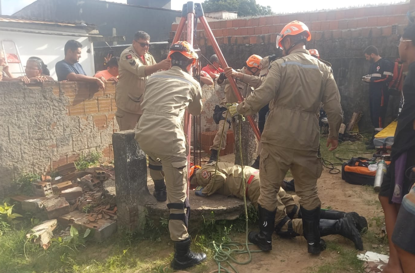 Criança com autismo cai em poço e é resgatada por bombeiros; veja vídeo