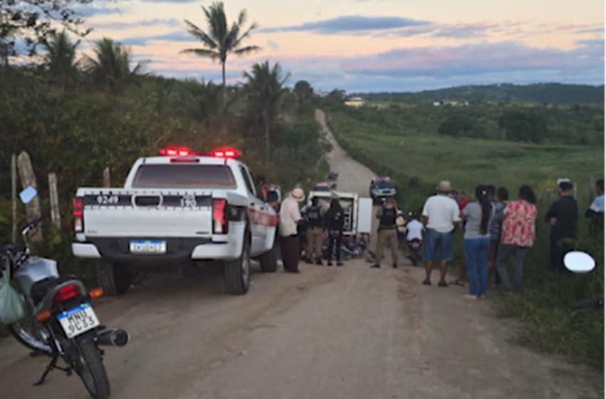 Batida entre duas motos deixa homem morto e duas pessoas feridas, no Agreste da Paraíba