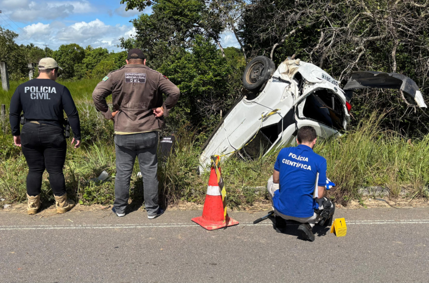 Árbitro assistente da FPF morre após acidente de carro, no Conde, PB