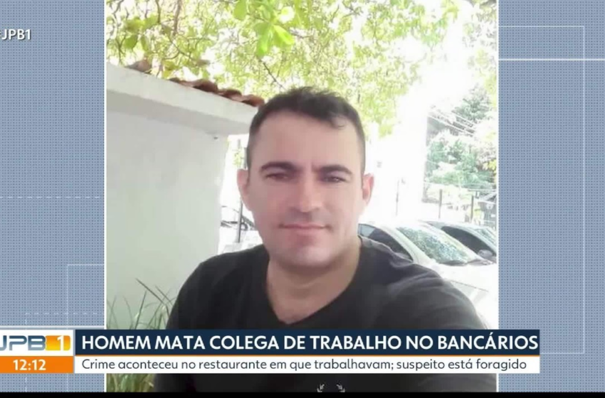  Suspeito de matar colega de trabalho em cozinha de restaurante em João Pessoa se entrega à polícia