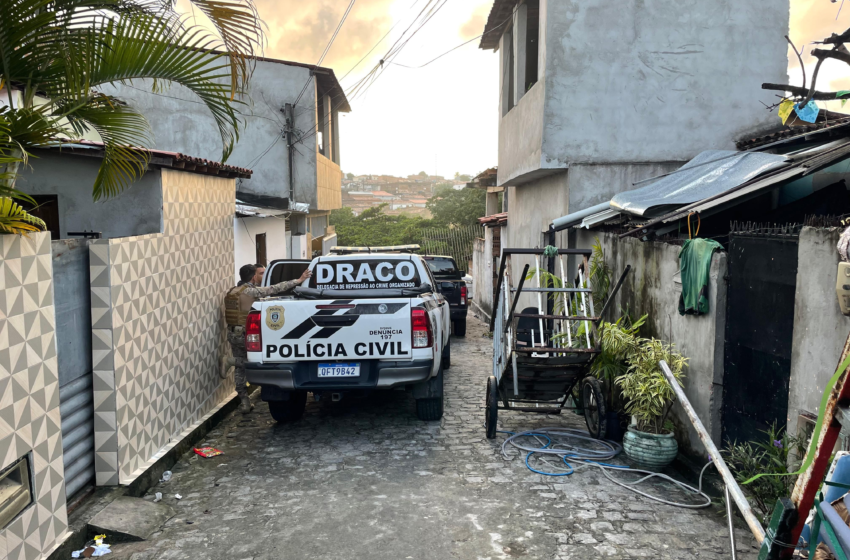 Operação cumpre 70 mandados judiciais, sendo 25 de prisão, em João Pessoa e outras cidades da Paraíba