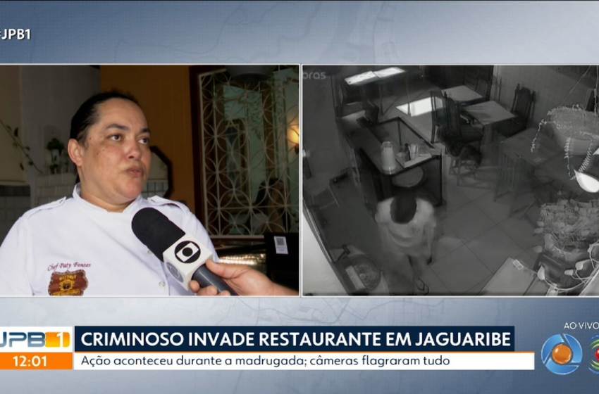 Suspeito de arrombar e roubar estabelecimento no bairro de Jaguaribe é preso, em João Pessoa