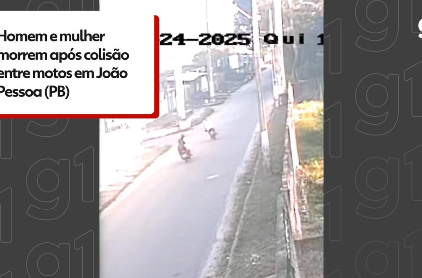 Polícia ouve terceiro motociclista envolvido no acidente de moto que deixou um casal morto em João Pessoa