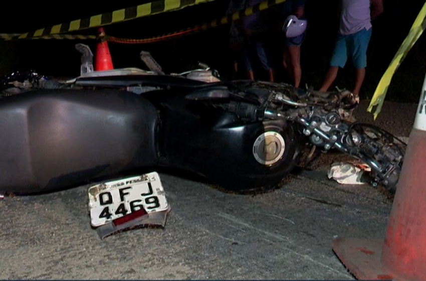 Motociclista morre após colidir com caminhão, na BR-230, em Santa Rita