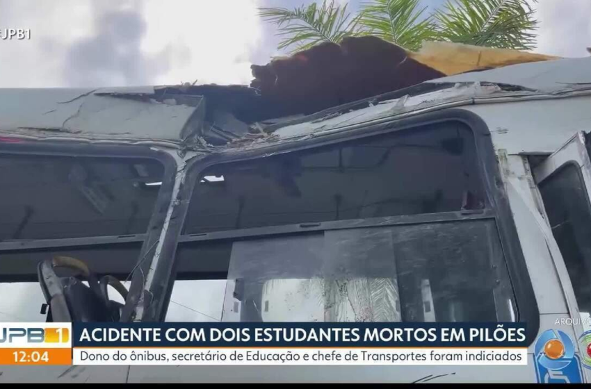 Família de vítima de acidente com ônibus escolar na PB lamenta negligência após conclusão de inquérito: 'foi uma dor grande'