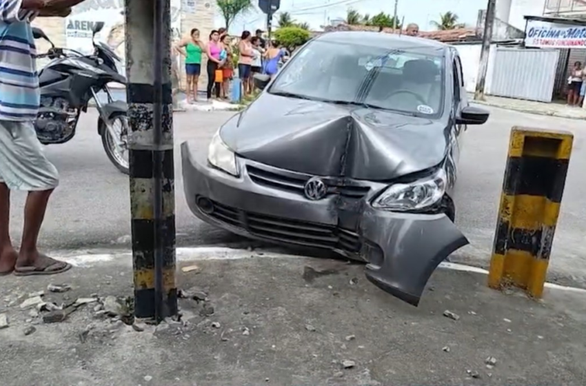 Idosa é atropelada após sair de mercado, em João Pessoa