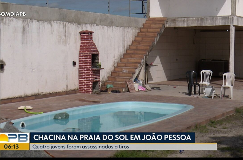 Enterradas vítimas de chacina durante festa na Praia do Sol, em João Pessoa