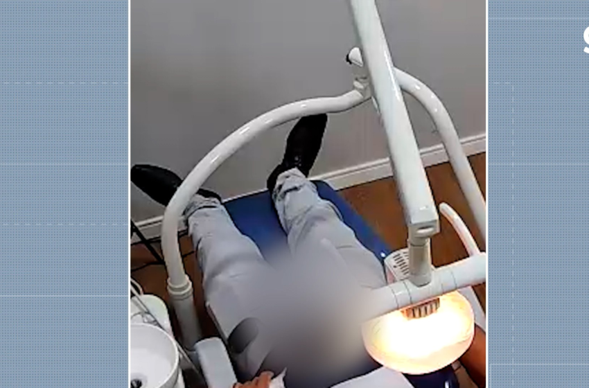 Paciente é flagrado por câmeras em ato de importunação sexual contra dentista na Paraíba