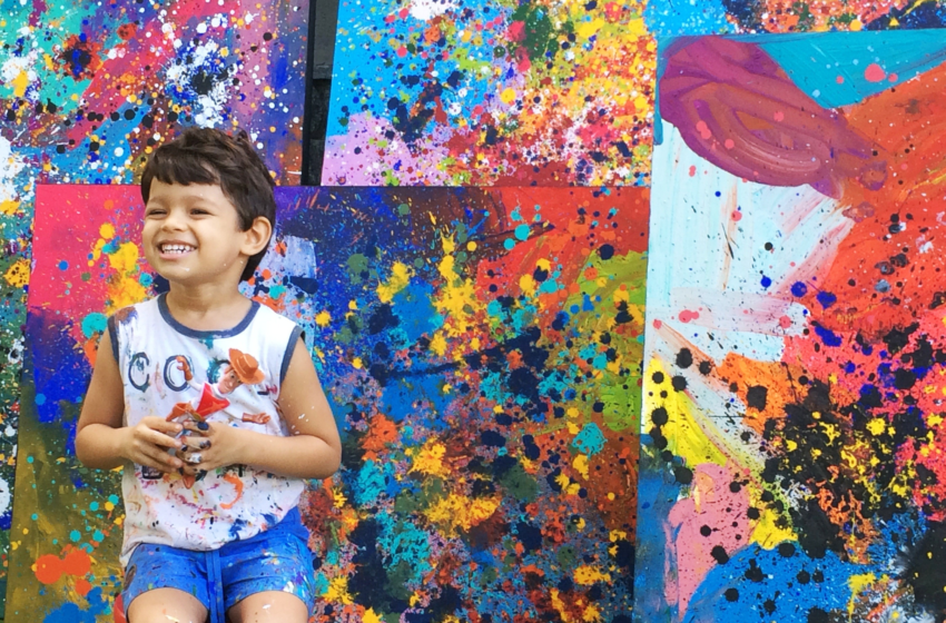 Menino paraibano é convidado a expor pinturas no Museu do Louvre, em Paris