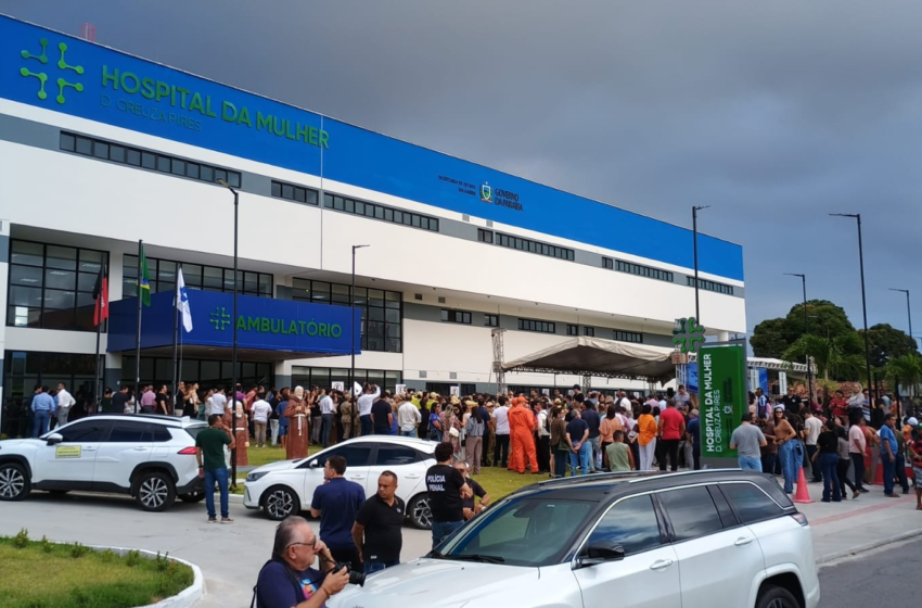  Hospital da Mulher é inaugurado em João Pessoa com maternidade, UTI e centro cirúrgico; veja serviços oferecidos
