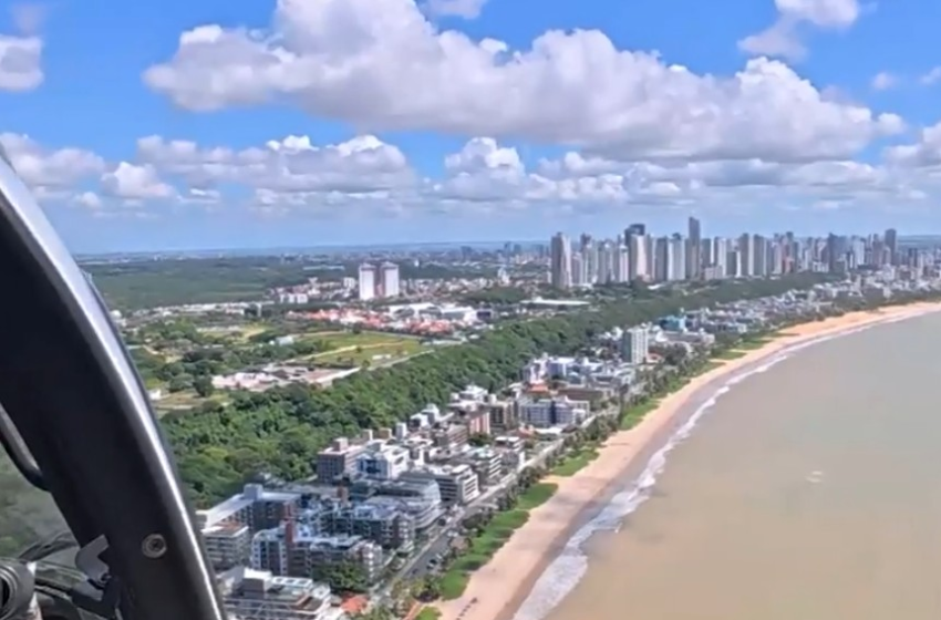 Profissionais que trabalham nas alturas vivem o dia a dia com João Pessoa vista de cima: 'Uma experiência única'